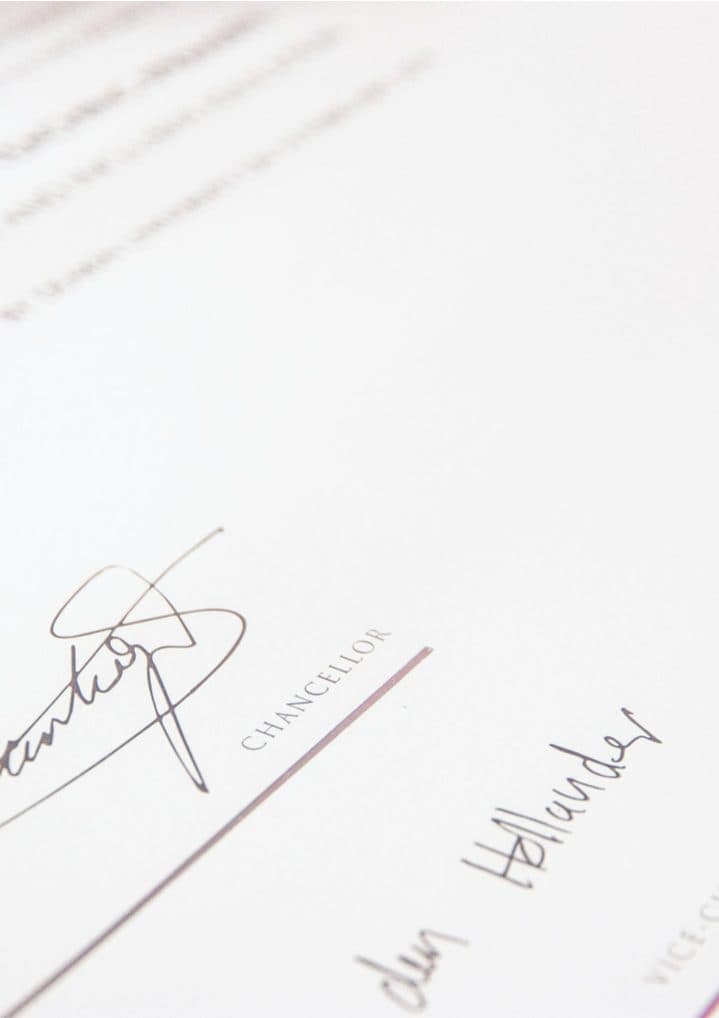 First page of a 2-page scanned document